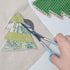 Duckbill Scissors, 6" Duckbill Shears For Art, Crafting, Fabric, Thread, Needlework and Embroidery (Blue)...