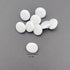 30PC Ivory 12.5mm Satin Fabric Cloth Covered Buttons with Shank Round Buttons for Wedding Bridal Dress Buttons DIY Sewing Clothing Dress Handmade ...