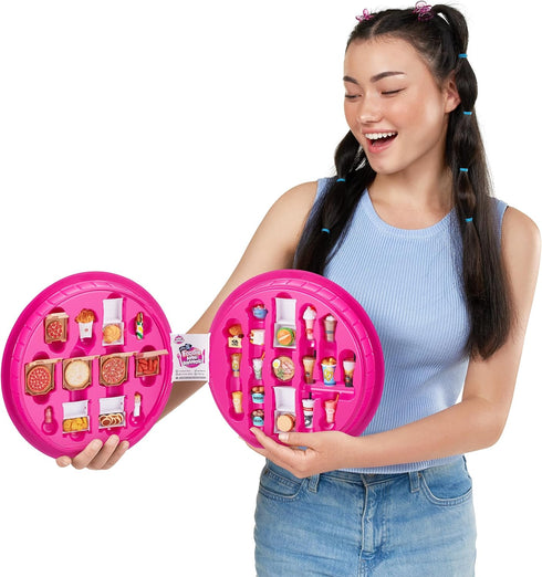 Mini Brands Foodie Series 2 Collector's Case by ZURU Real Miniature Fast Food Brands Collectible Toy, 5 Mystery Brands for Girls, Teens, Adults, C...