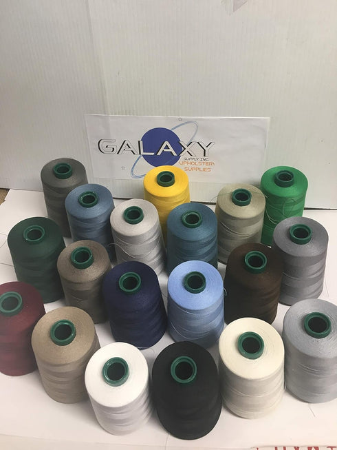 Perma Core Poly-wrap Poly Sewing Thread Tex-40 6,000 Yds (White)...