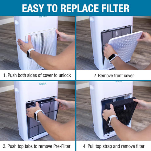 Habitat 280a(e) Air Purifier Replacement Mesh Pre-Filter (Pack of 1)...
