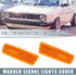 Front Bumper LED Side Marker Lights Cover Lens Indicators Signal Light Assembly for Volkswagen Jetta 2005-2010 Yellow 1 Pair...