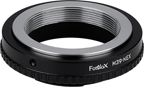 Fotodiox Lens Mount Adapter Compatible with M39 / L39 Russian and Leica Screw Mount Lenses to Sony E-Mount Cameras...