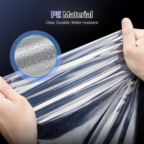 2Pack Clear Stabilizer Rain Cover,Gimbal Stabilizer for Camera Raincoat fits DJI RS 4 Pro RS4 RS 3 Mini Pro,RSC 2,RS 2,Ronin-SC S,ZHIYUN Weebill 3...