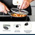 MasterClass KitchenCraft MCGLLID20 Glass Saucepan Lid Designed to Fit All 20 cm Saucepans and Frying Pans, 20 cm (8 Inch)...