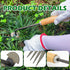 Weeding Artifact Uprooting Weeding Tool, Garden Weeding Tools Packaged in Carton, Manganese Steel Forged Weed Puller 4 Teeth Dual Purpose Weeder, ...