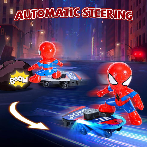 Dancing Kids Toys for Boys 4-6 Years Old, Spin Robot Toys for Boys with Colorful Flashing Lights & Music, Interactive Toddler Kids Gifts Toy for 3...