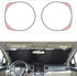 Patented Automotive Windshield Sun Shades for Trucks SUV Minivan Crossover Foldable Front Window Sunshades (D3)...
