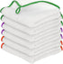 Dish Wash Cloths Kitchen Wash Cloths for Dishes Kitchen Dish Cloths 10x10inch 6 Pack Dish Rags White Terry Dish Kitchen Towel Cleaning Rags Super ...