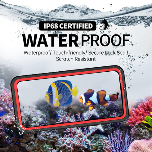 BEASTEK Galaxy S23 Plus Waterproof Case, Shockproof Dustproof IP68 Underwater Case, FSN Series with Built-in Screen Protector Anti-scratch 360 Cov...