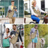 CUBY Dog and Cat Sling Carrier - Hands Free Reversible Pet Papoose Bag - Soft Pouch and Tote Design - Suitable for Puppy, Small Dogs Cats Outdoor ...
