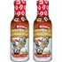 Kickin' Spicy Teriyaki Sauce with Habanero – 13 oz. (2 Pack) – Premium Gourmet Stir Fry Sauce – Perfect Steak or Chicken Marinade...