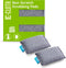 E-Cloth 2-Pack Non-Scratch Scrubbing Pads, Microfiber Scrubber and Dish Sponge, Ideal for a Streak-Free Clean Grill, Cast Iron and Dishes, Washabl...