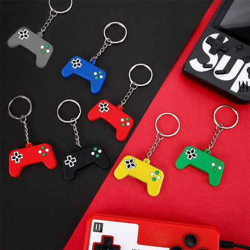 Yaomiao 36 Silicone Video Game Controller Keychains, Unisex, Multicolor, 6 Colors, Party Favors, Shape, Kid...