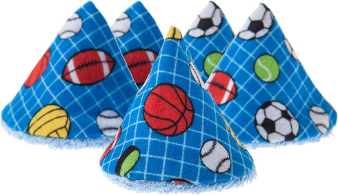Washable cotton Pee-pee Teepees that shield baby boys pee during diaper changes. Makes a great add-on gift for a baby shower thanks to its fun, gi...