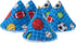 Washable cotton Pee-pee Teepees that shield baby boys pee during diaper changes. Makes a great add-on gift for a baby shower thanks to its fun, gi...