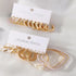 10 Pairs Gold Hoop Earring Set For Women Chunky Earrings Multipack, Hypoallergenic Trendy Big Samll Stud Earring Lightweight Twisted Pearl Ear Pac...