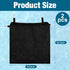 2 Pcs Pool Storage Bin Side Pouch- Elastic Mesh Pool Storage Side Hanging Bags- Large Capacity Pool Storage Organizer Side Mesh Pockets Packages f...