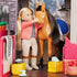 Lori – Toy Horse Set for Mini Dolls – Horse Accessories – Play Food, Saddle, Trophy & More Grooming Toys – Playset for Kids – 3 Years + – Saddle U...
