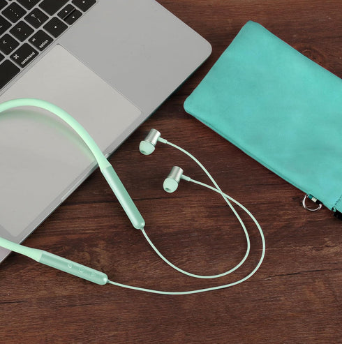 Bluetooth Neckband Headphones, Fashionable Lightweight Wireless Earbuds with Noise Cancelling Mic, 10H+ Battery, Sweatproof, Magnetic Design, With...