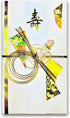 KUDOS.JP Japanese Traditional Money Envelope for Wedding - Japanese Washi Mizuhiki Design (Japan Import)...