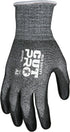 MCR Safety 92723PUM Cut Pro 13 Gauge HyperMax Work Glove, Cut Protection Glove, Polyurethane Coated Palm & Fingertips, Medium...