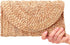FARVALUE Women's Straw Clutch Summer Woven Purse HandBag Beach Straw Envelope Clutch Wallet for Women...