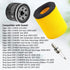 Air Filter 13780-03G00 Oil Filter 1651003G00 with Spark Plug Replacement for Suzuki Eiger 400 LTA400 2x4 / LTA400F 4x4 Auto 2003-2007,King Quad 40...