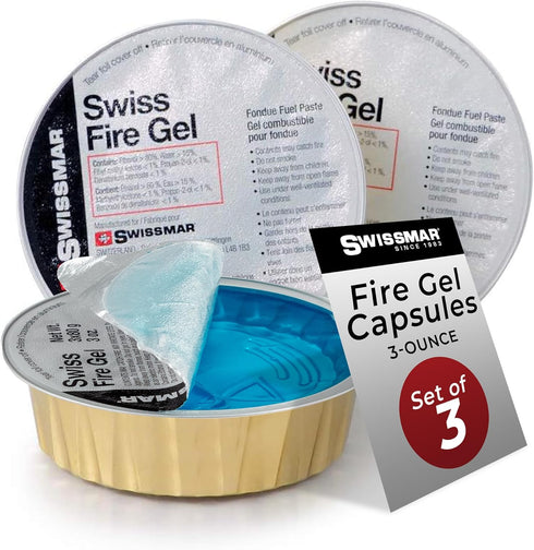 Swissmar F65200 Fire Gel Cans, 3-Ounce, Set of 3...