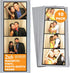 Photo Booth Nook | 2x6 Flexible Magnetic Photo Booth Picture Frames (10 Count) | Crystal Clear Display with Strong Magnet...