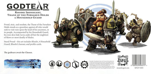 Steamforged Games Godtear: Rhodri, Thane of The Forsaken Holds Guardians Champions Set...