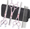 Dog Grooming Scissors Kit, Fcysy Professional Dog Trimming Scissors Set, Hair Cutting Scissors for Pet Dog Cat Grooming at Home, Curved Dog Scisso...