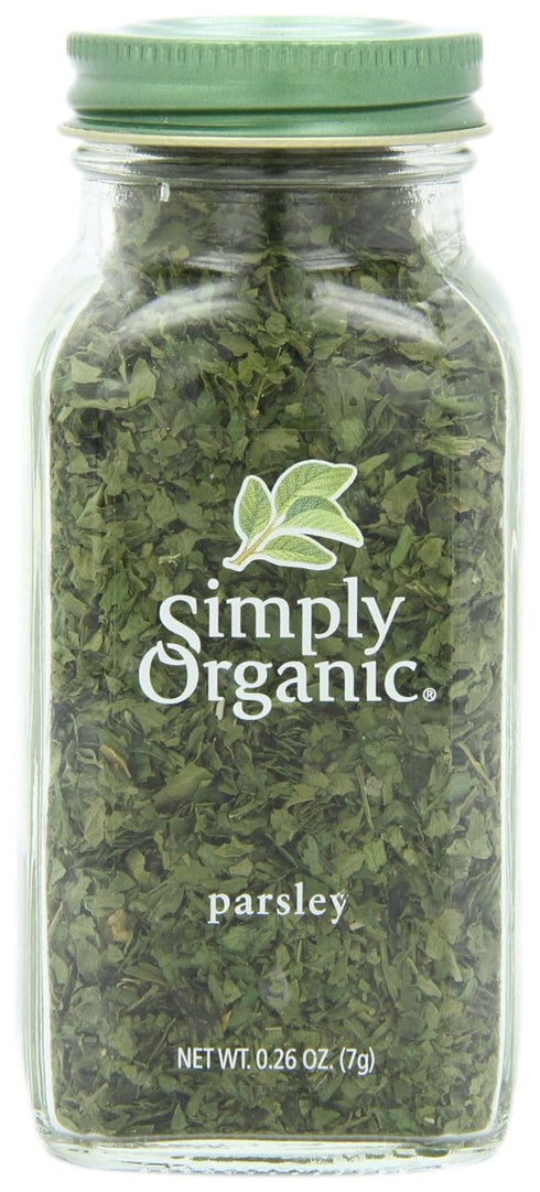 Simply Organic Parsley Flakes Cut & Sifted Certified Organic, 0.26 Ounce Container...