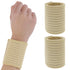 2 PCS Elastic Wrist Support Band Wrap Breathable Wrist Brace Adjustable Wrist Straps Support Relieves Wrist Pain Arthritis Tendonitis Sports Use f...