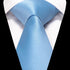 RBOCOTT Solid Color Tie and Pocket Square Set for Men...