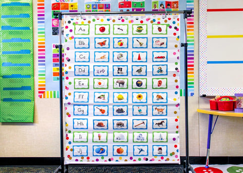 Teacher Created Resources Confetti 10 Pocket Chart (34" x 44"), TCR20328...