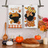 Fall Kitchen Towels Cartoon Mouse Dish Towels Autumn Mouse Kitchen Towels Fall Autumn Harvest Thanksgiving Decor Fall Decoration for Home Party...