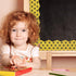 Whaline 69Ft Summer Glitter Bulletin Board Borders 5 Designs Yellow Black Bee Theme Decoration Trim Bee Bulletin Board Stickers for School Classro...