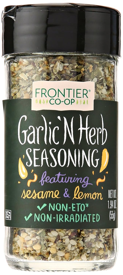 Frontier, Garlic N Herb, 1.94 Ounce...