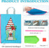 DIY 5D Diamond Painting Kits Handbag Work Bag Gnome Girl Reusable Shopping Storage Tote Bag with Handle Special Shaped Crystal Gems Art Cotton Can...