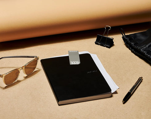 ZEQUENZ Classic 360 Signature Series, Size: Pocket, Color: Black, Paper: Blank, Soft Cover pocket Notebook, soft bound journal, 3.5" x 5.5", 85 sh...
