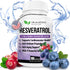 Extra Strength Resveratrol 1568mg - 180 Capsules - 3 Months Supply | Antioxidant Supplement | Natural Trans-Resveratrol Pills | for Anti-Aging, He...