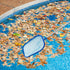 Aquatix Pro Pool Skimmer 5ft Long, 5 Section Connecting Pole with Hook Handle, for Spa, Hot Tub, Pond, Swimming Pools, Fine Mesh Bag, Hand Skimmer...