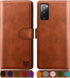 SUANPOT for Samsung Galaxy S20 FE Leather Wallet case with RFID Blocking Credit Card Holder, Flip Folio Book PU Cell Phone Cover for S20FE 5G Shoc...