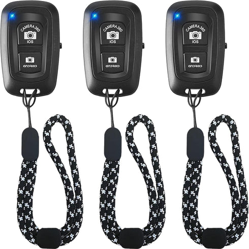 Remote Shutter for iPhone Camera, Bluetooth Remote for Android, Hands Free Works with Take a Christmas Family Portrait, Create Amazing Photos and ...