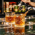 PARACITY Whiskey Glasses Set of 2,christmas gift, Old Fashioned Glasses, Rocks Glasses, Bourbon, Suitable for use in Bars, Parties, and Homes, The...