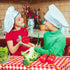 3Pcs Chili Cook Off Tablecloth Party Decorations,87x51In Plastic Chili Tablecloths Table Covers for Mexican Chili Buffet Baby Shower Party Holiday...