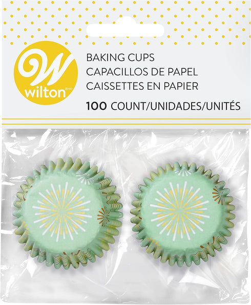 Wilton 100 Count Mini Starburst Baking Cups, Assorted...