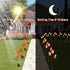 Tulips Solar Garden Lights,2 Pack Solar Tulips Lights Outdoor Garden Decor Warm White LED Solar Flower Lights Waterproof Solar Stake Lights for Ga...