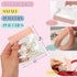 Travel Jewelry Case, Small Travel Jewelry Organizer Bag with Zipper and Clear Window, 6 Pcs Zipper Jewelry Pouch for Necklaces, Earrings, Rings, B...